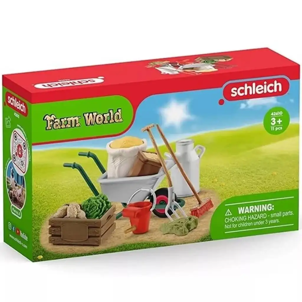 Schleich: Farm World - Stallpflege-Zubehör (42610)