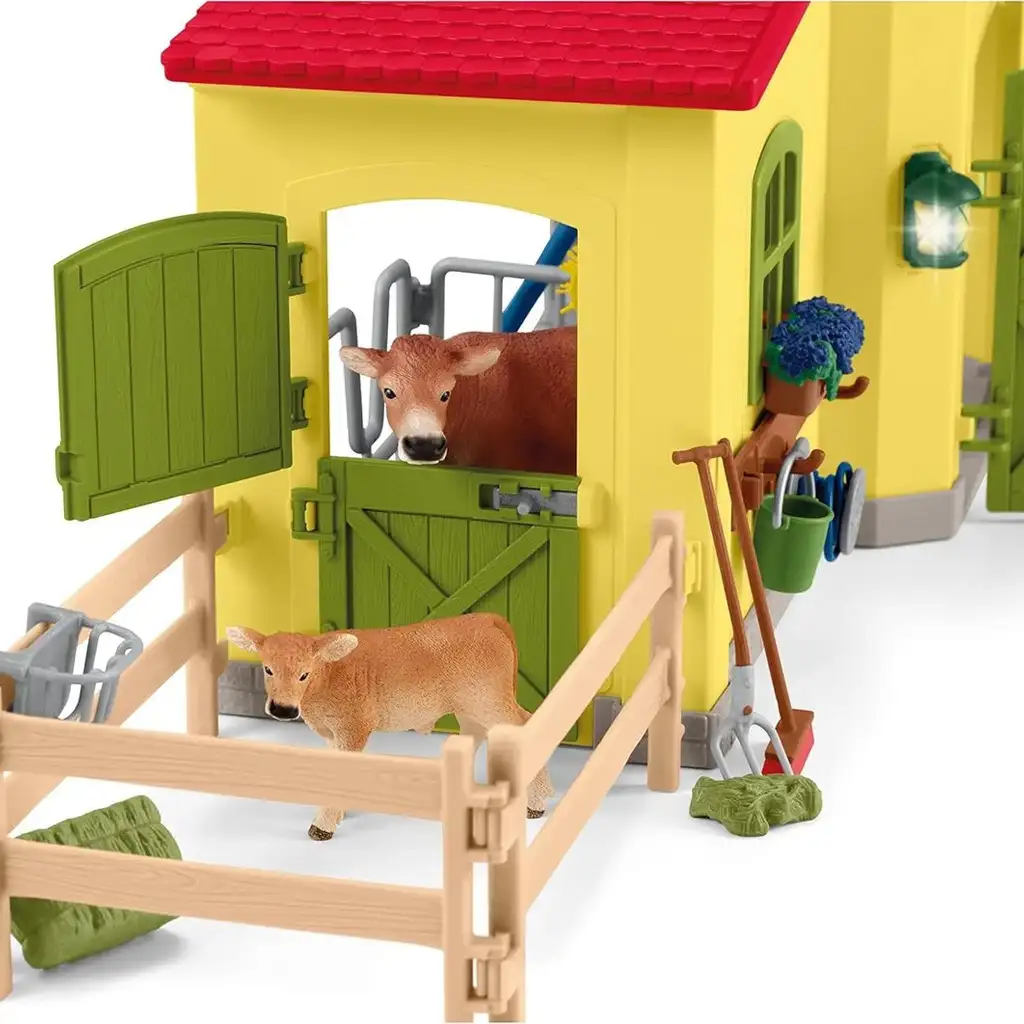 Schleich: Farm World - Großer Bauernhof mit Tieren (42605) kép 4