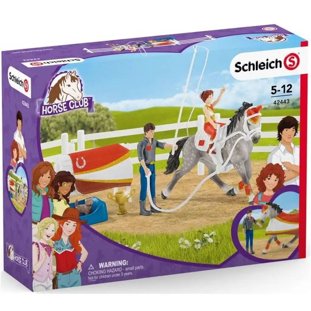 Schleich: Horse Club - Mia Voltigier-Spielset (42443)