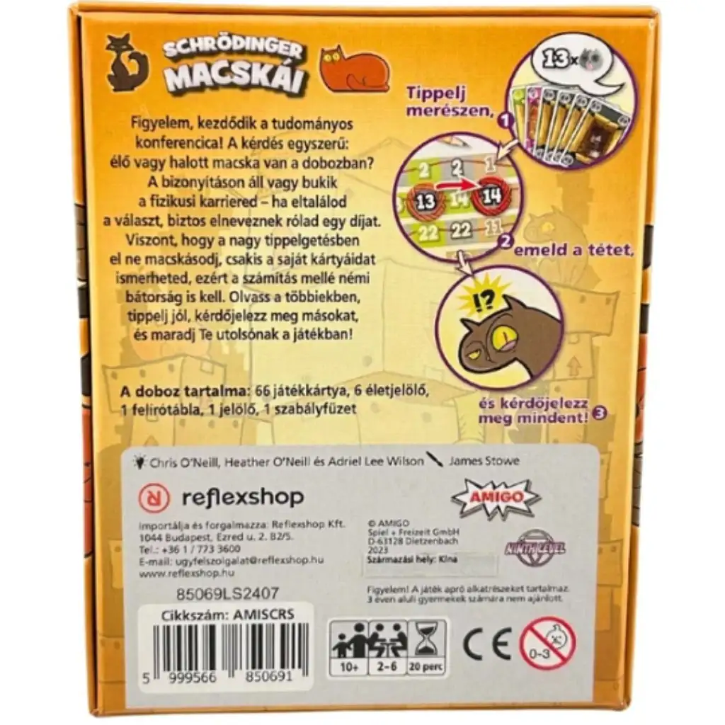 Schrödingers Katzen Gesellschaftsspiel kép 2