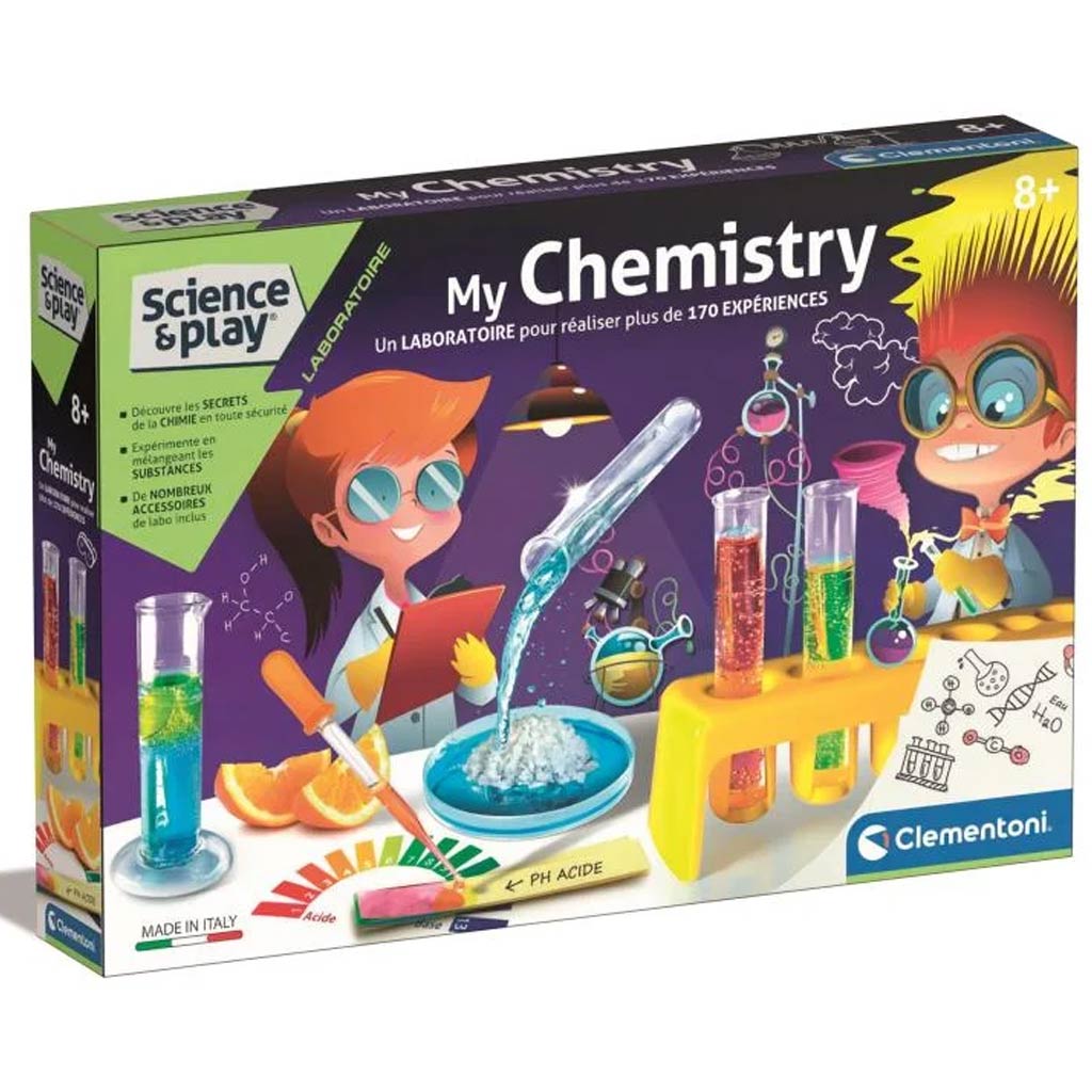 Science & Play: Mein Chemielabor-Spielset - Clementoni