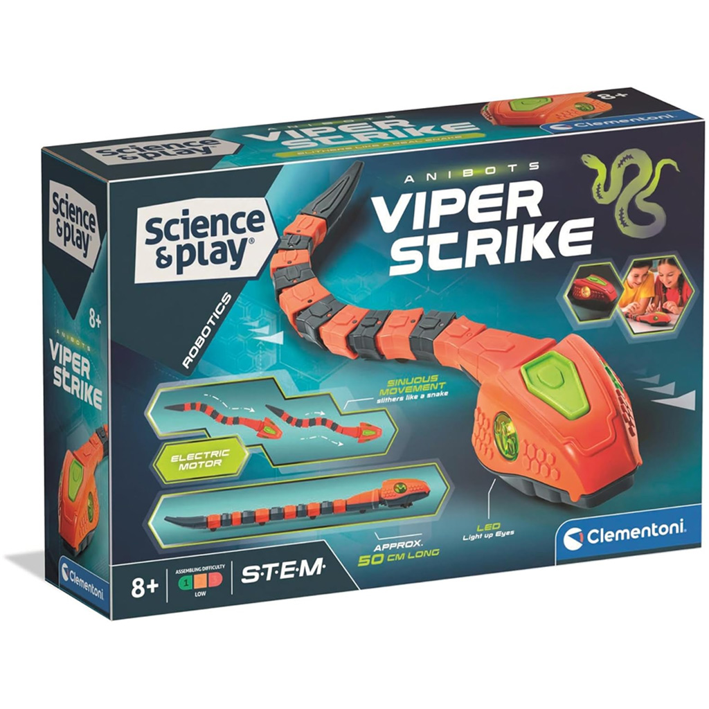 Science & Play: Viper-Roboter-Schlange - Clementoni