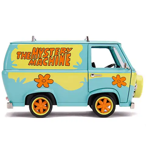Scooby-Doo Figur und Mystery Machine Automodell 1/24 - Simba Toys kép 3