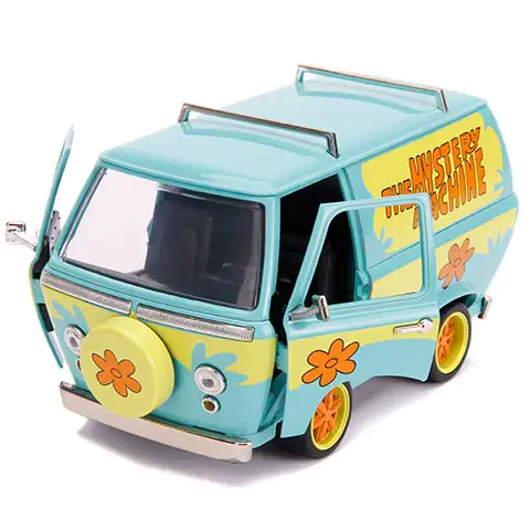 Scooby-Doo Figur und Mystery Machine Automodell 1/24 - Simba Toys kép 4