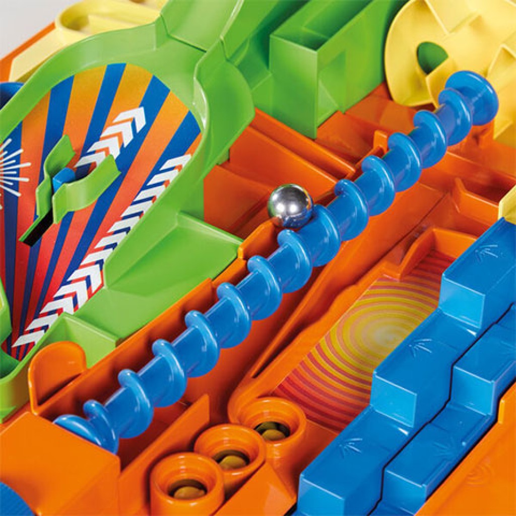 Screwball Scramble: Verrücktes Kugelrennen Level 2 Geschicklichkeitsspiel kép 3