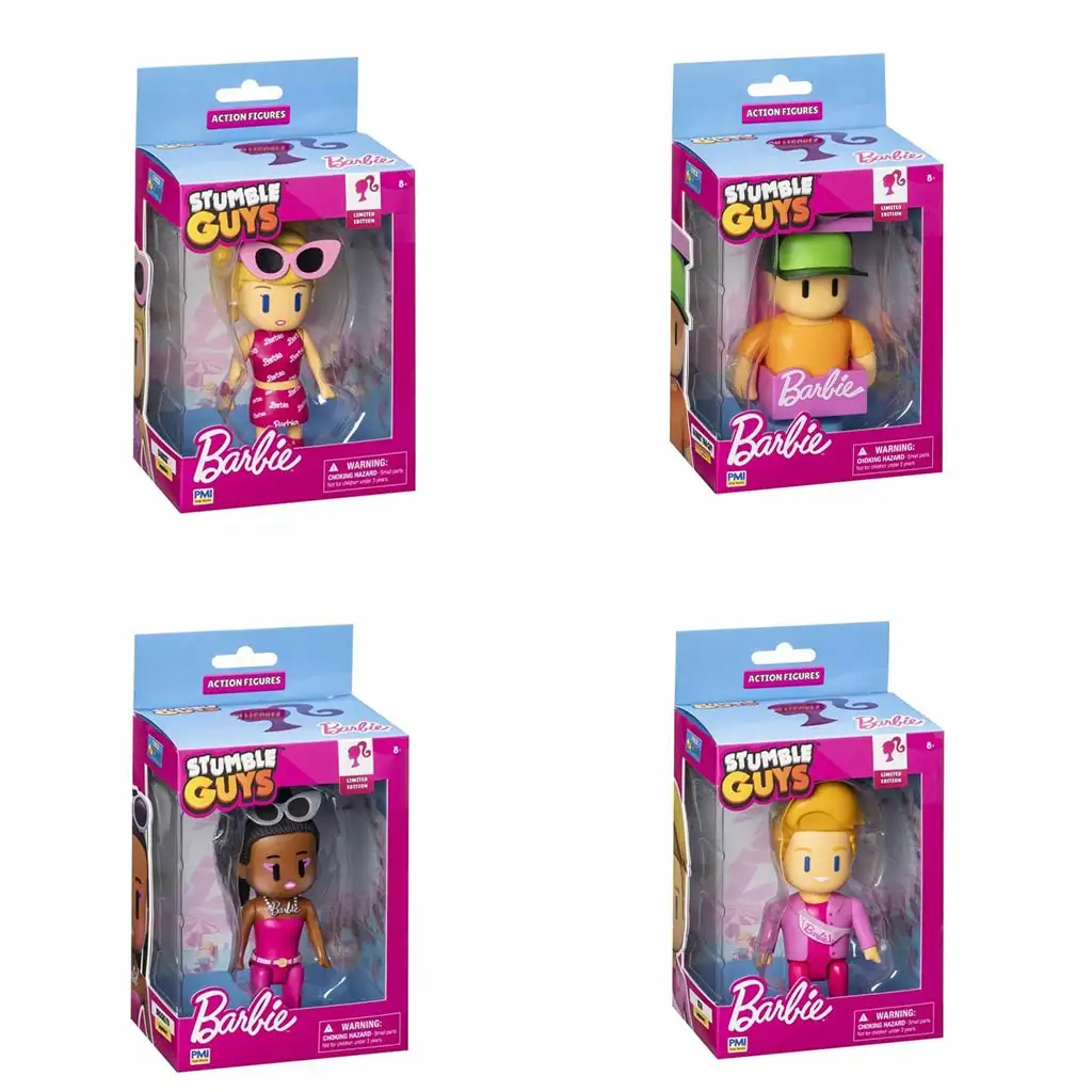Stumble Guys x Barbie figura dobozban 11,5 cm kép 1