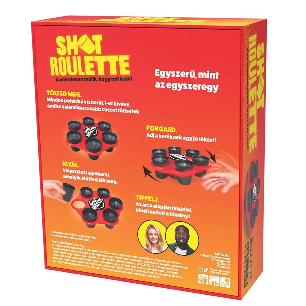 Shot Roulette Party-Gesellschaftsspiel kép 2