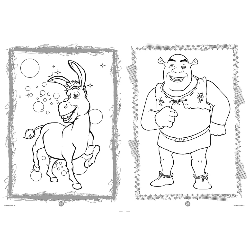 Shrek Malbuch – Trefl kép 3