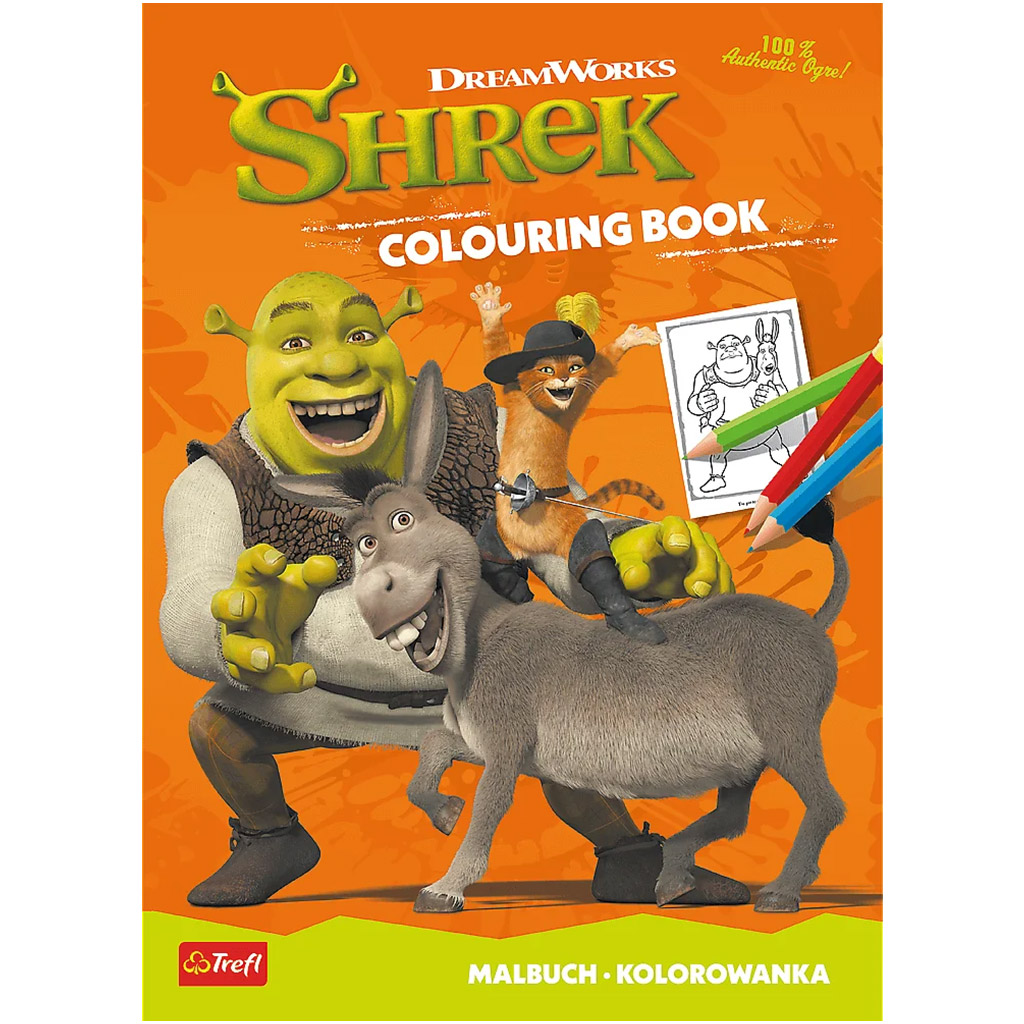 Shrek Malbuch – Trefl