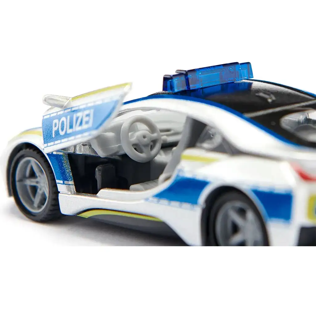 SIKU BMW i8 Polizei Spielzeugauto 1/50 kép 4