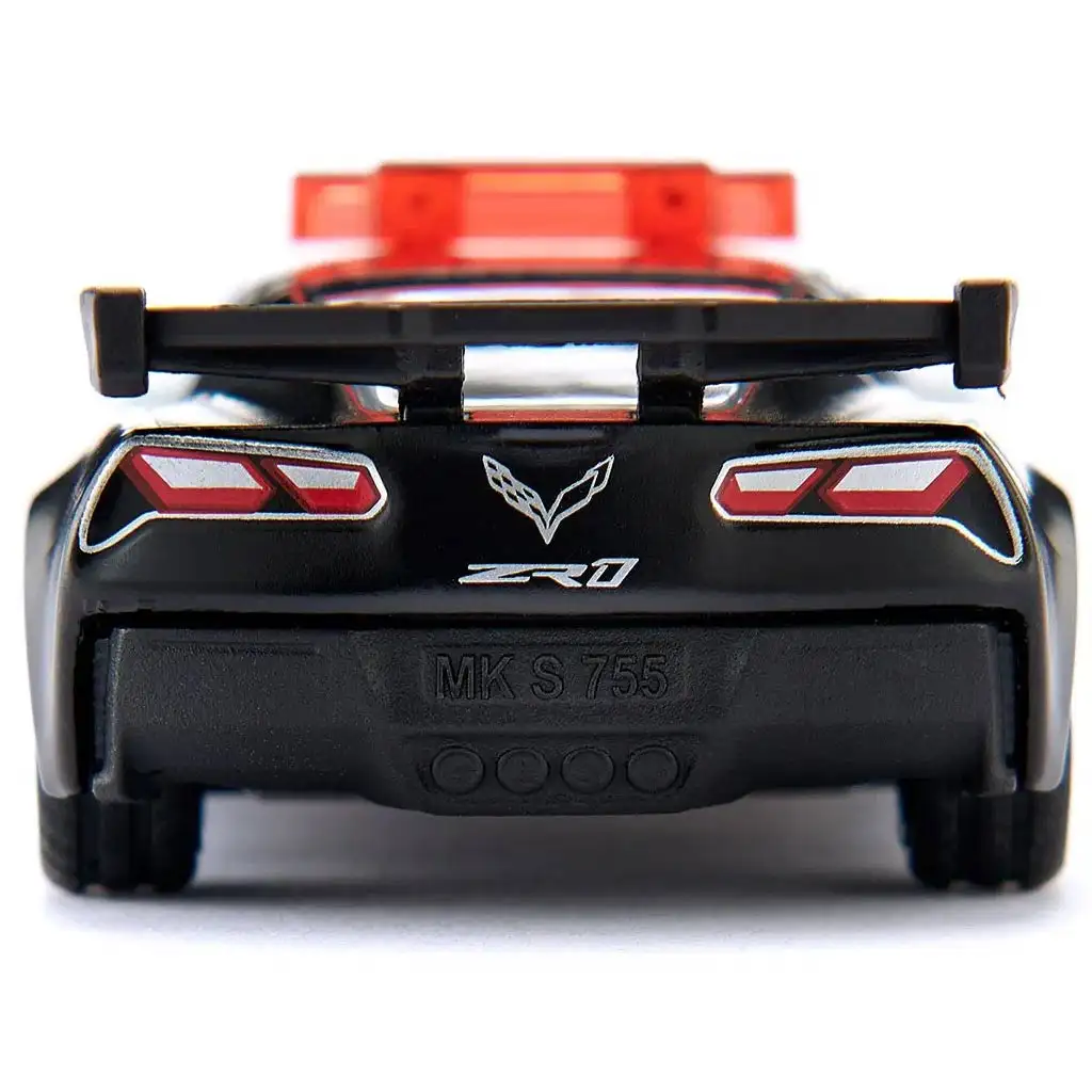 SIKU Chevrolet Corvette ZR1 Polizei Spielzeugauto 1/64 kép 3