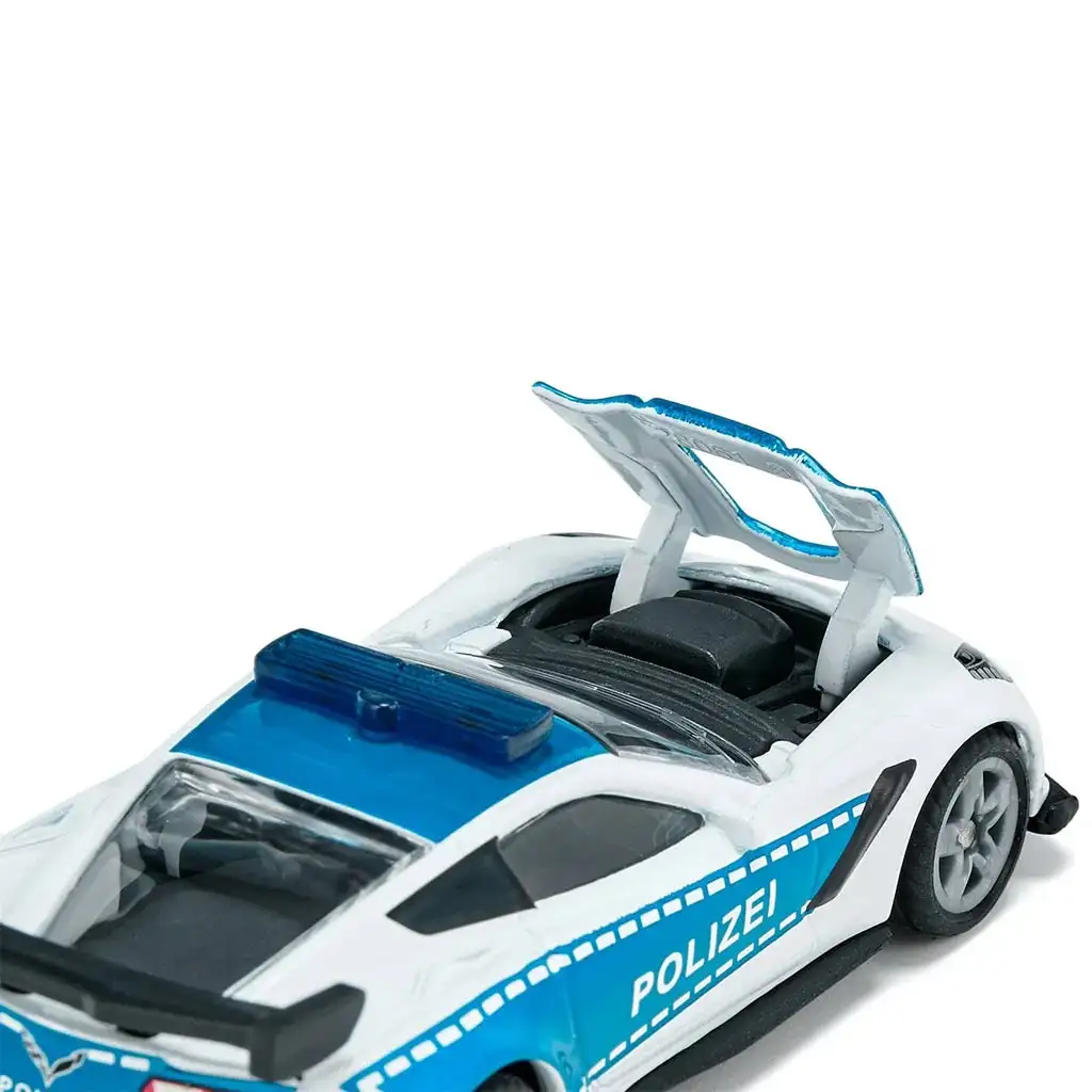 SIKU Chevrolet Corvette ZR1 Polizeiauto 1/64 kép 3