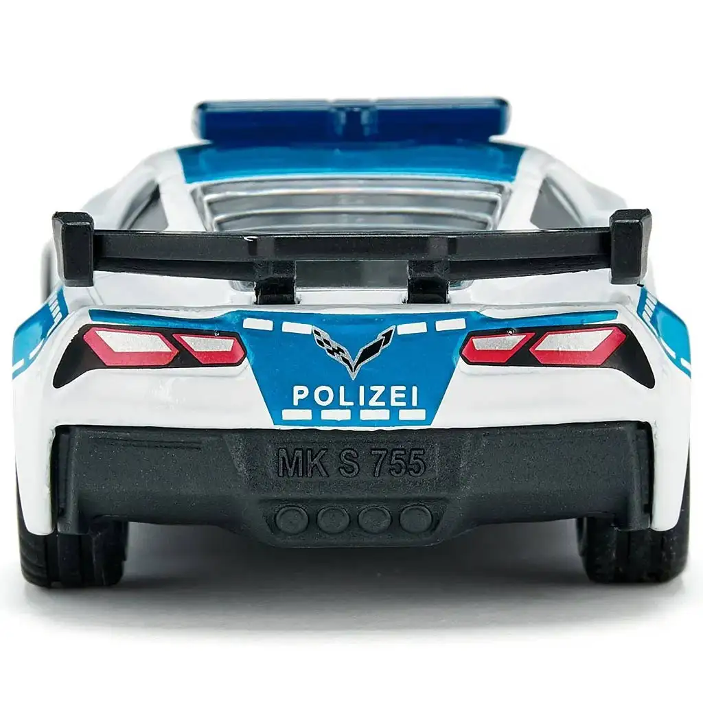 SIKU Chevrolet Corvette ZR1 Polizeiauto 1/64 kép 4