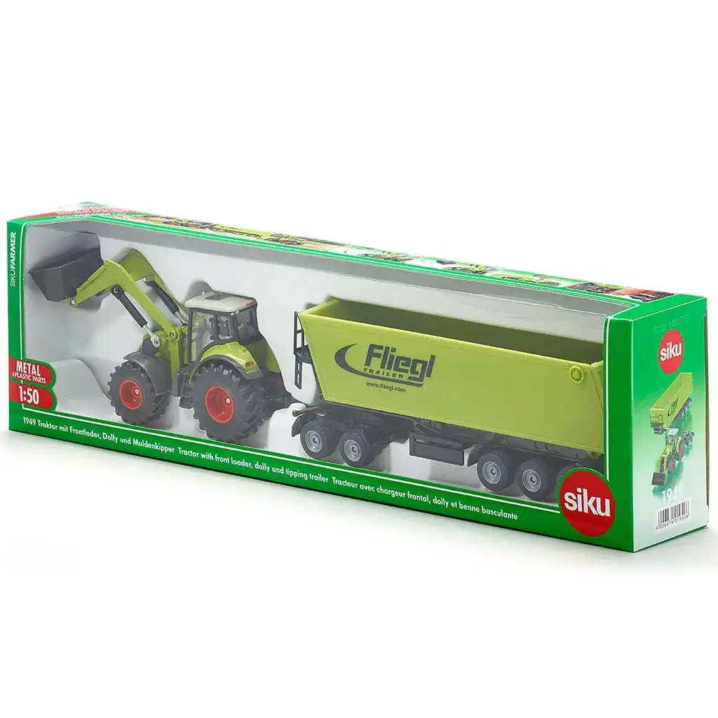 SIKU Claas Traktor mit Frontlader 1/50 kép 2