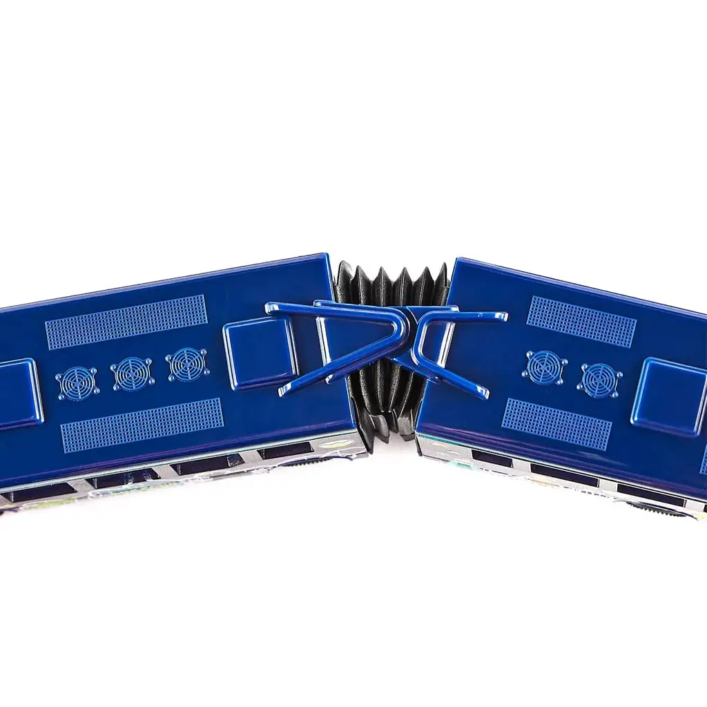 SIKU Blauer Gelenkbus 1/55 kép 3