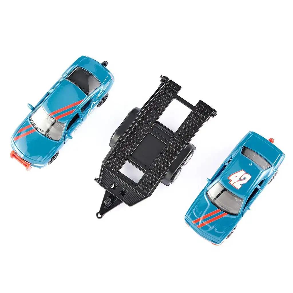 SIKU Dodge Charger + Dodge Challenger SRT Racing Spielzeugauto Zweierset 1/55 kép 3