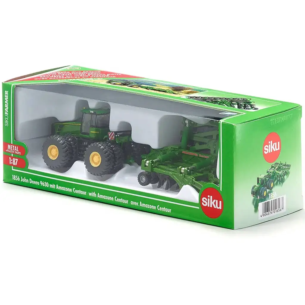 SIKU John Deere Amazone Centaur Traktor und Egge 1/87 kép 3
