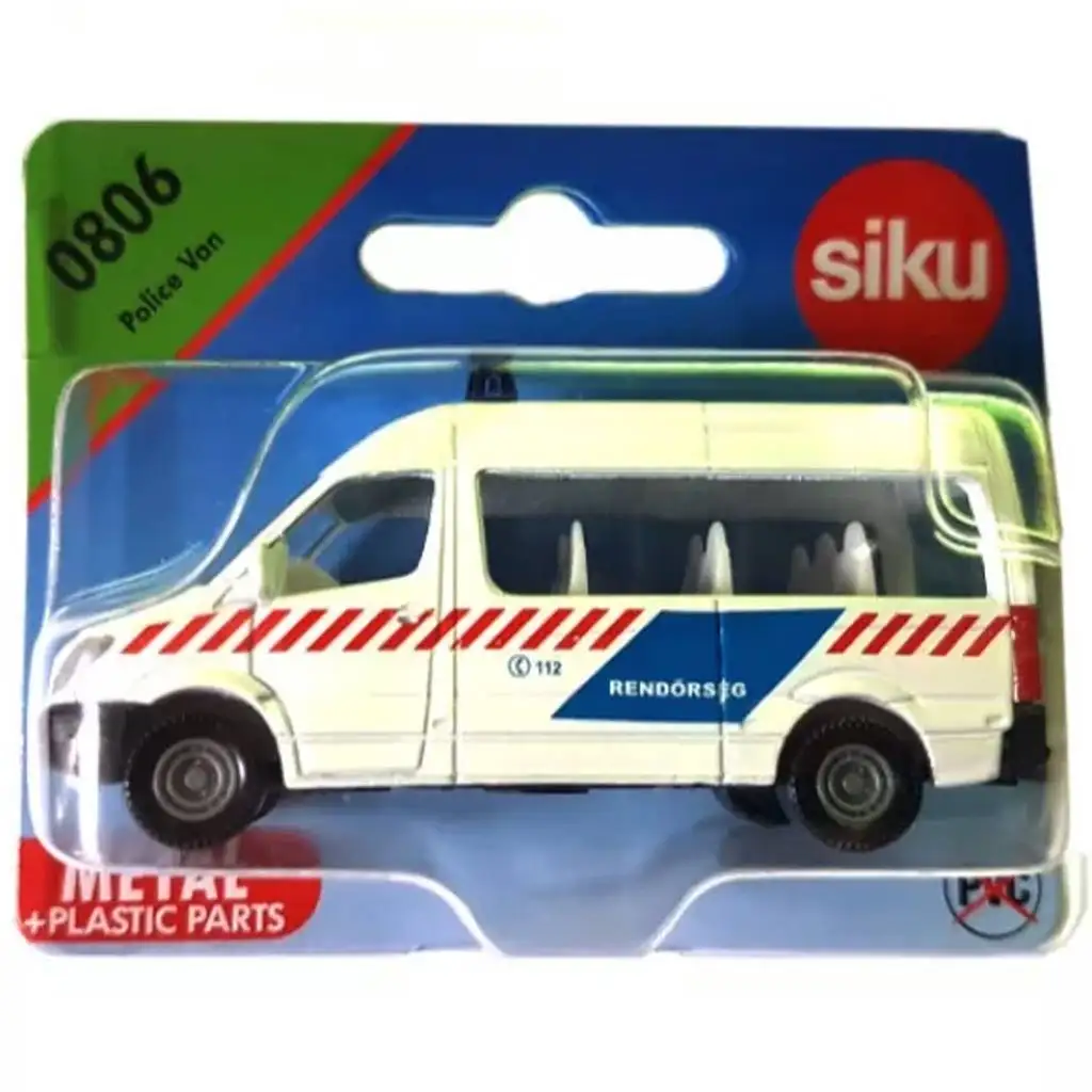 SIKU Ungarischer Polizeibus 1/87 kép 4