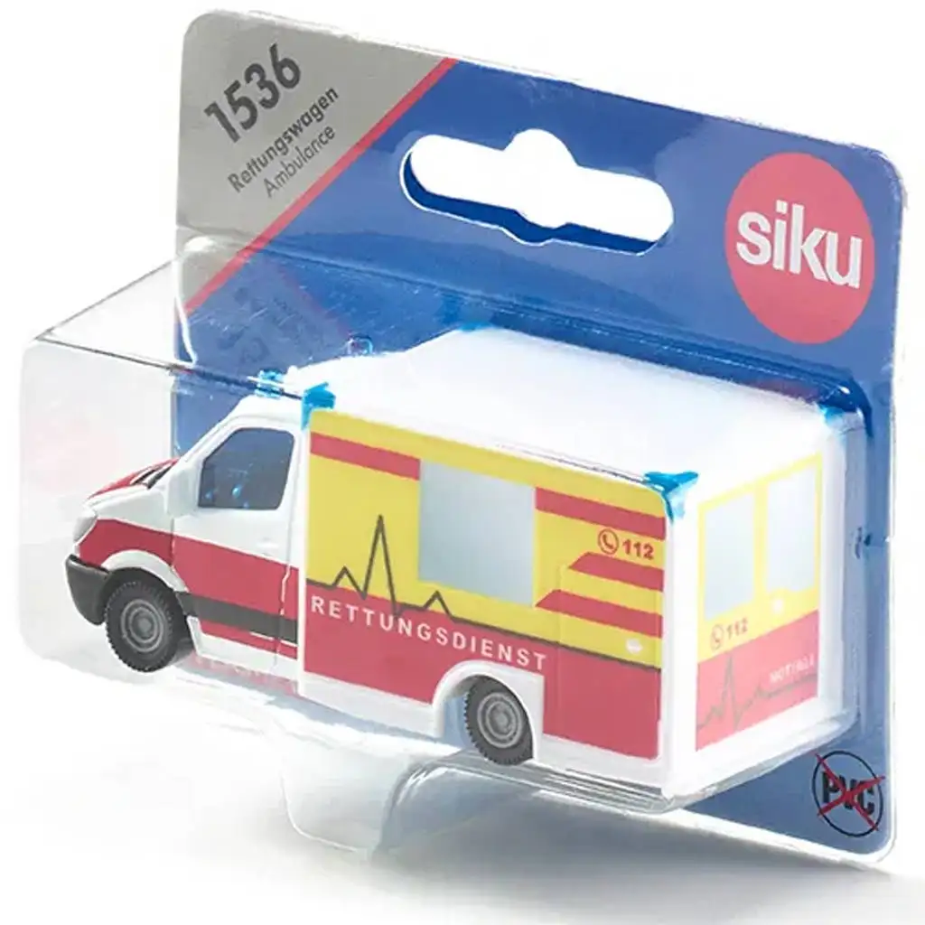 SIKU Mercedes-Benz Krankenwagen 1/50 kép 3