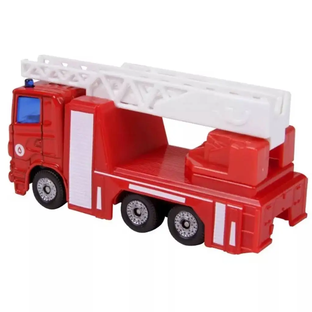 SIKU Scania Leiterwagen Ungarisches Feuerwehrauto 1/87 kép 2