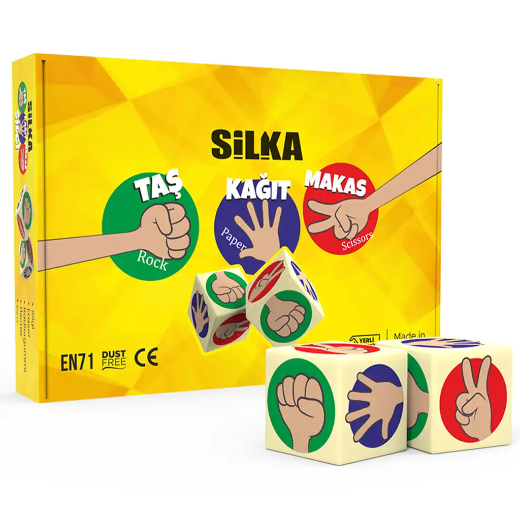 Nebulo: Silka Radiergummi - Stein Papier Schere 1 Stk