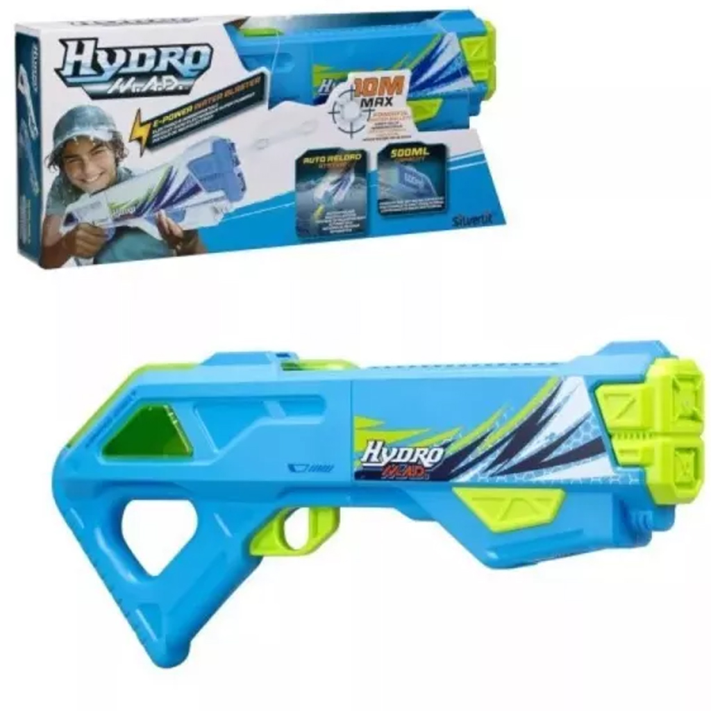 Silverlit: Hydro M.A.D elektrische Wasserpistole - blau kép 2