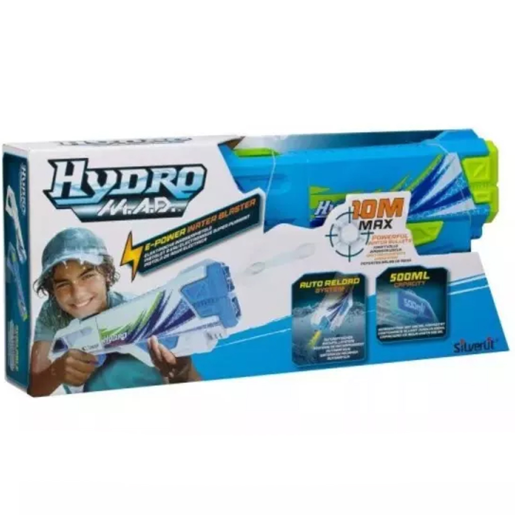Silverlit: Hydro M.A.D elektrische Wasserpistole - blau