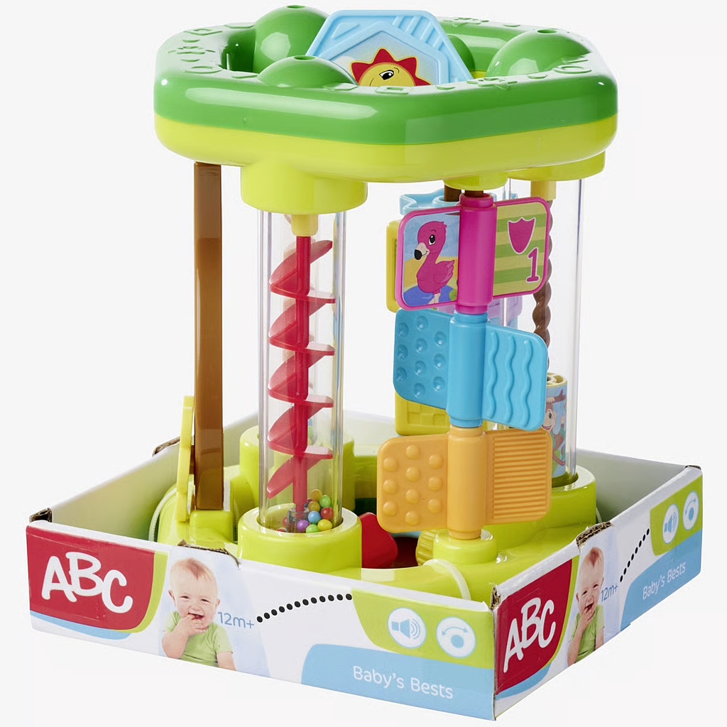 ABC Vidám állatos hatszögletű készségfejlesztő játék - Simba Toys kép 1