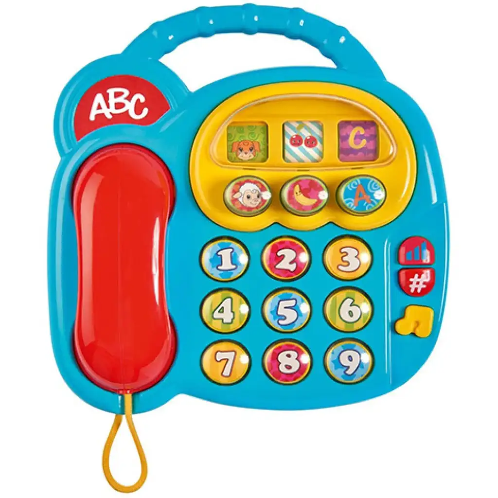 ABC buntes Telefon mit Licht- und Soundeffekten - Simba Toys kép 2