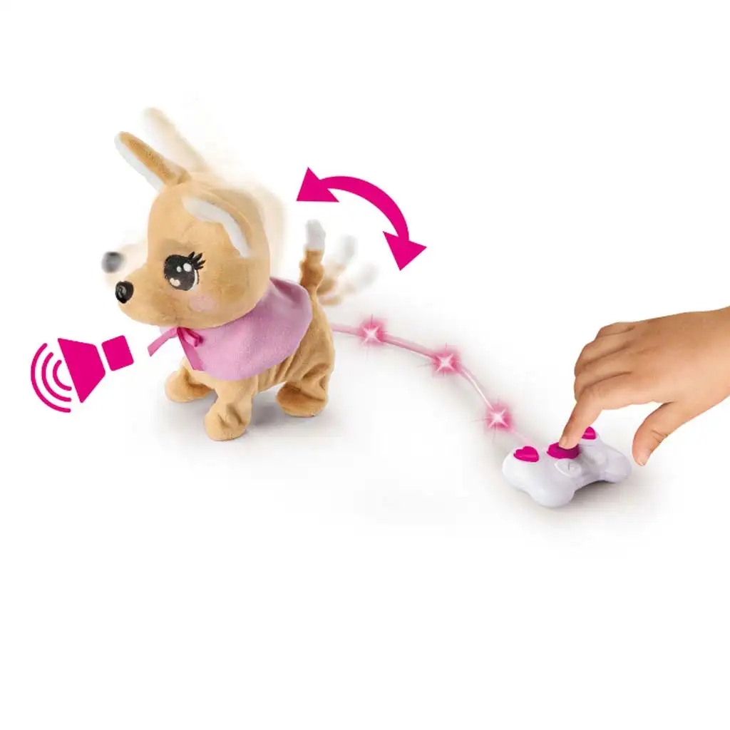 ChiChi Love: Loomy Spaziergehender Plüschhund mit Geräusch - Simba kép 4