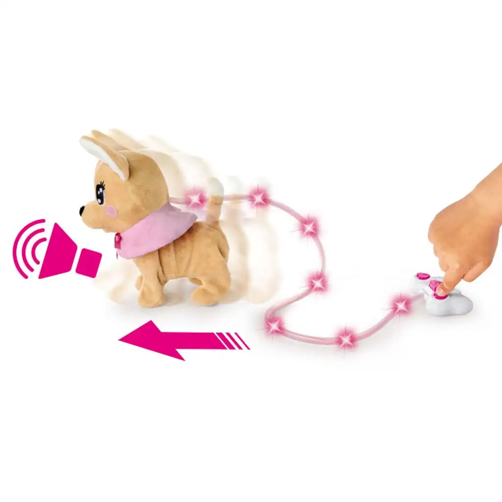 ChiChi Love: Loomy Spaziergehender Plüschhund mit Geräusch - Simba kép 5