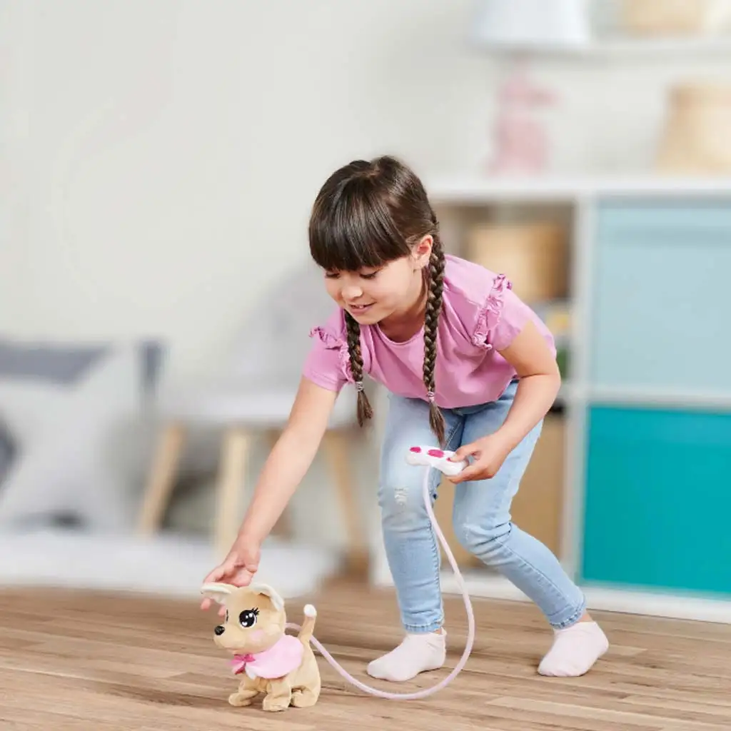 ChiChi Love: Loomy Spaziergehender Plüschhund mit Geräusch - Simba kép 7