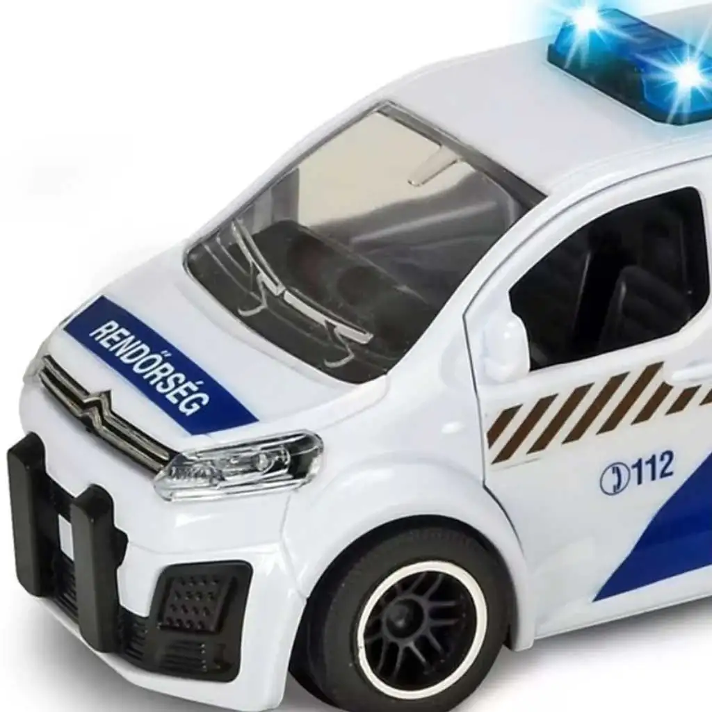 Dickie SOS Serie: Citroen SpaceTourer Polizeiauto mit Radargerät - Simba Toys kép 3