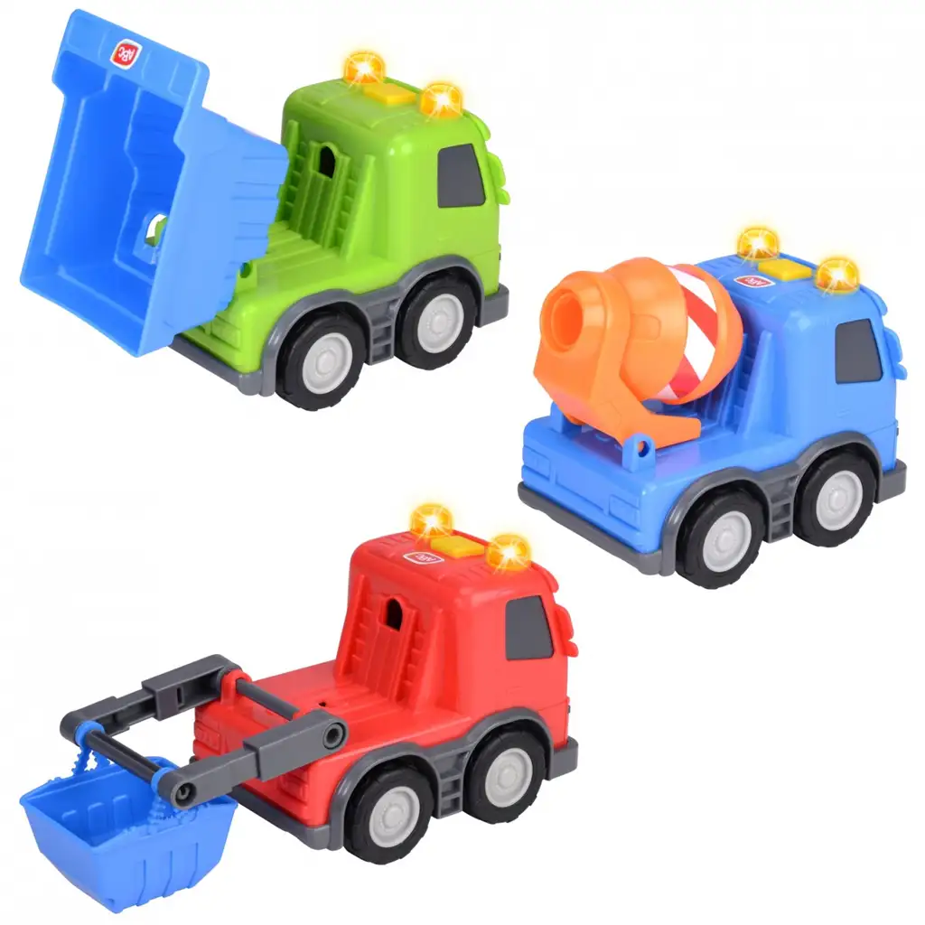 ABC Volvo Trucks Stadtarbeitsmaschinen in mehreren Varianten 13 cm - Simba Toys kép 3