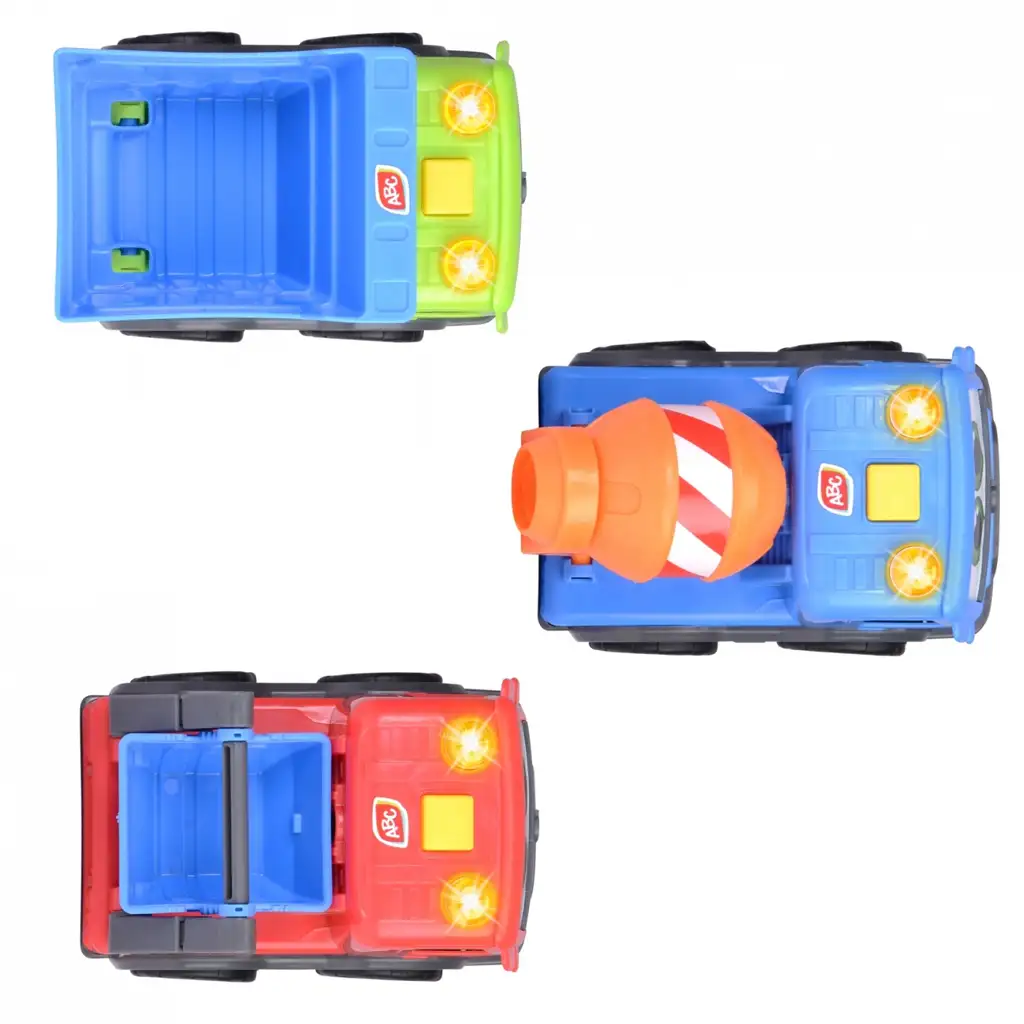 ABC Volvo Trucks Stadtarbeitsmaschinen in mehreren Varianten 13 cm - Simba Toys kép 5