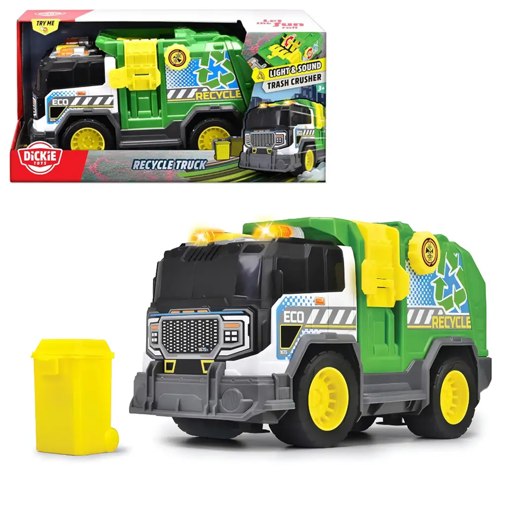 Müllwagen mit Licht- und Soundeffekten 30cm - Dickie Toys