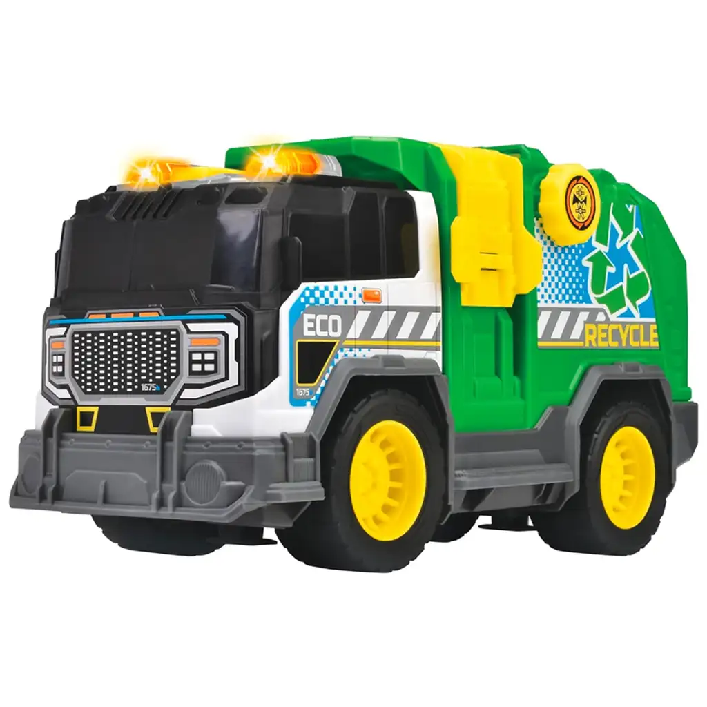 Müllwagen mit Licht- und Soundeffekten 30cm - Dickie Toys kép 2