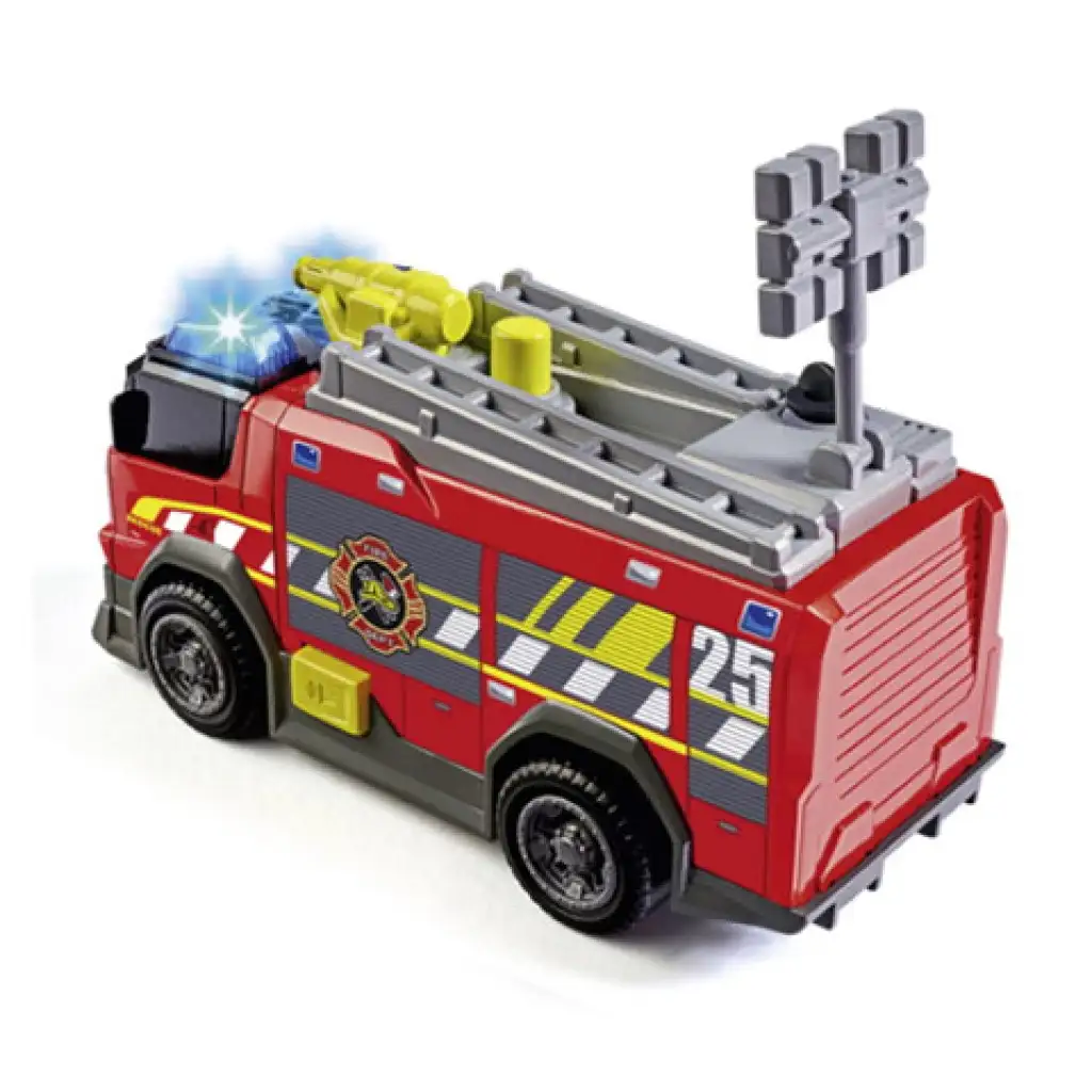 Feuerwehrauto mit Schlauch, Licht und Sound 15cm - Dickie Toys kép 2