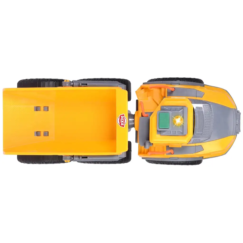 Volvo Muldenkipper mit Licht- und Soundeffekten 23cm - Dickie Toys kép 4