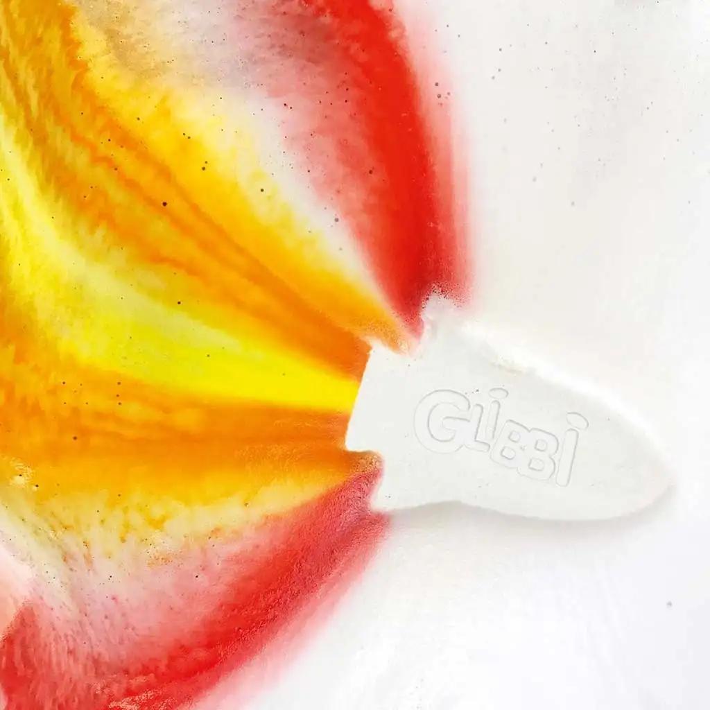 Glibbi Rocket: Raketenförmige Badebombe mit Flammfarben - Simba toys kép 3