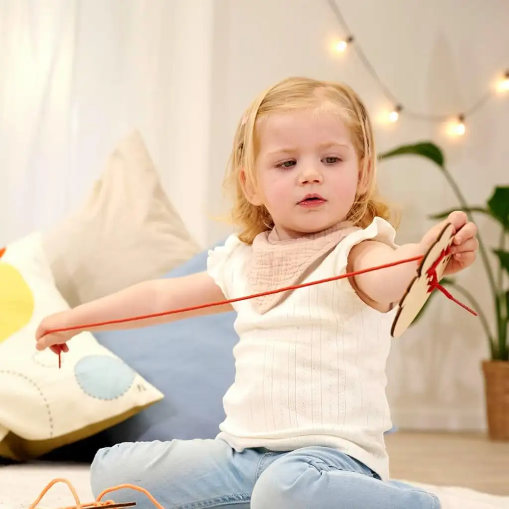 Eichhorn: Tierisches Fädelspiel - Simba Toys kép 4