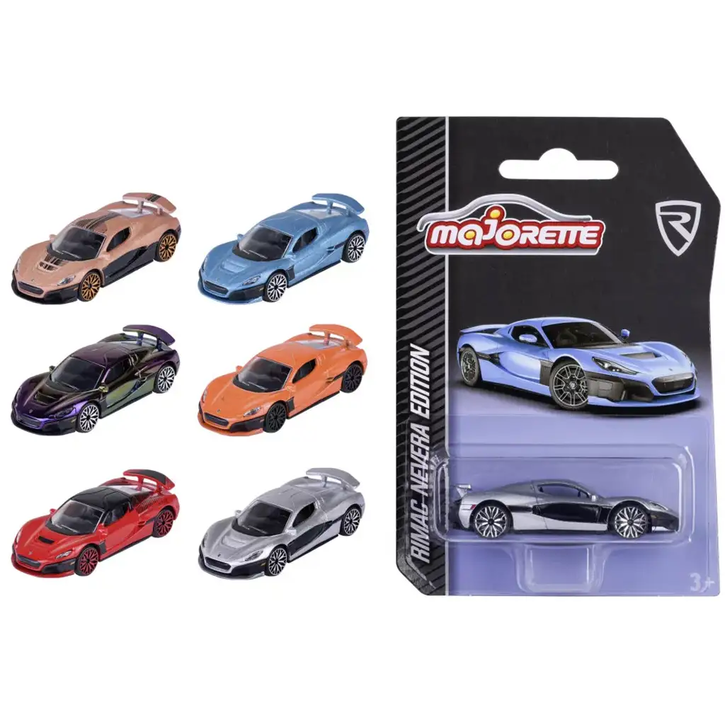 Majorette: Rimac Nevera Edition Metall-Automodelle in verschiedenen Varianten 1/64 1 Stück