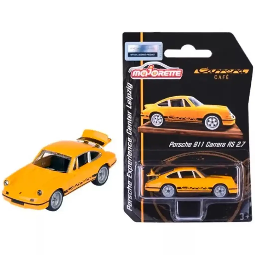 Majorette: Porsche 911 Carrera RS 2.7 Spielzeugauto 1/64 - Simba Toys
