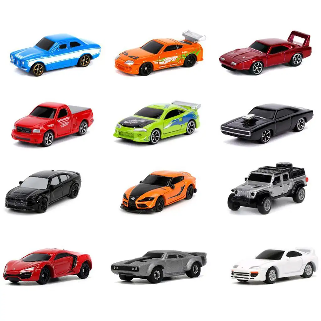 Fast & Furious: Nano Überraschungsautos 1 Stk - Simba Toys kép 2