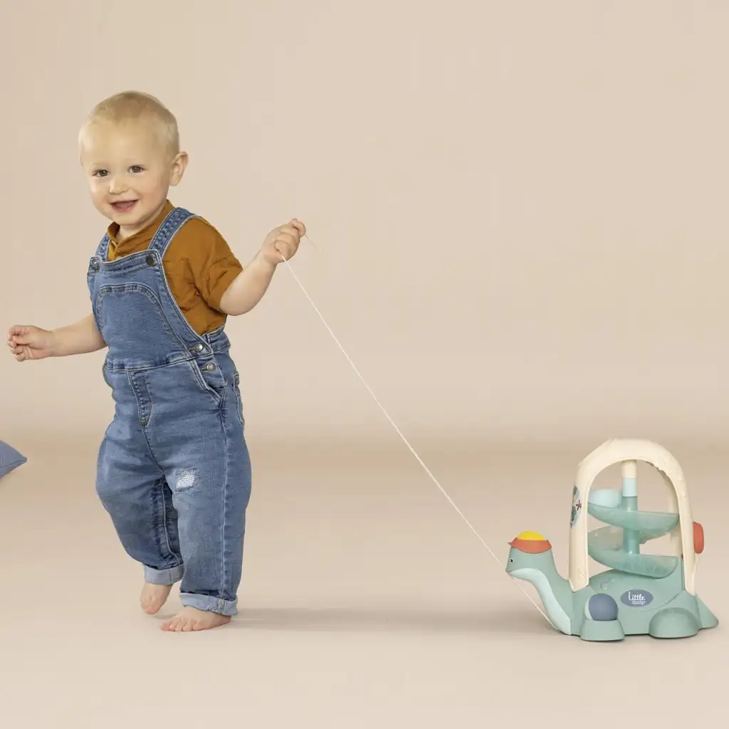 Little Smoby: Ziehschildkröte Kugelbahn Babyspielzeug - Simba Toys kép 3