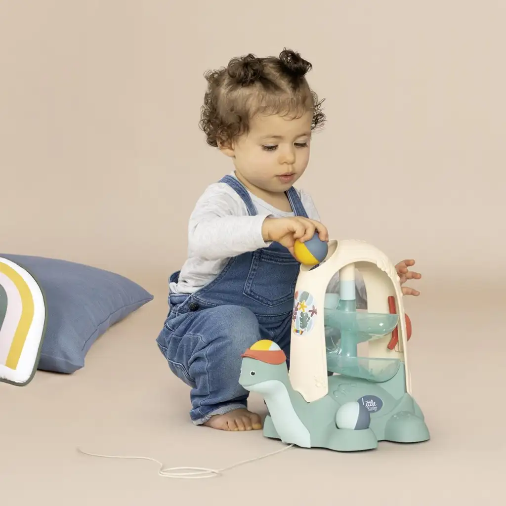 Little Smoby: Ziehschildkröte Kugelbahn Babyspielzeug - Simba Toys kép 4