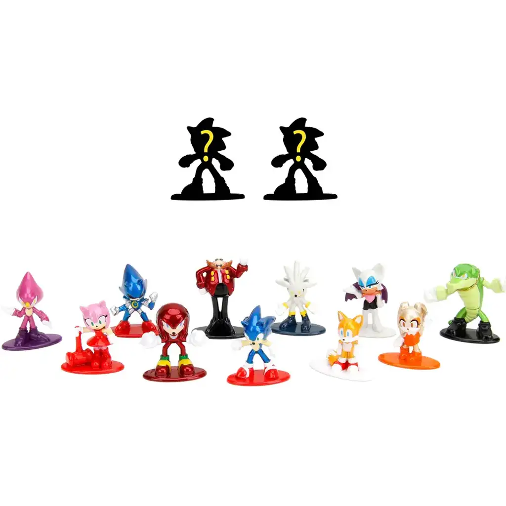 Sonic der Igel Überraschungs-Nano-Metallfiguren 1 Stk - Simba Toys kép 2