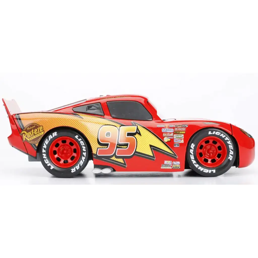 Cars: Lightning McQueen Metallauto mit öffnender Motorhaube im Maßstab 1/24 - Simba Toys kép 4