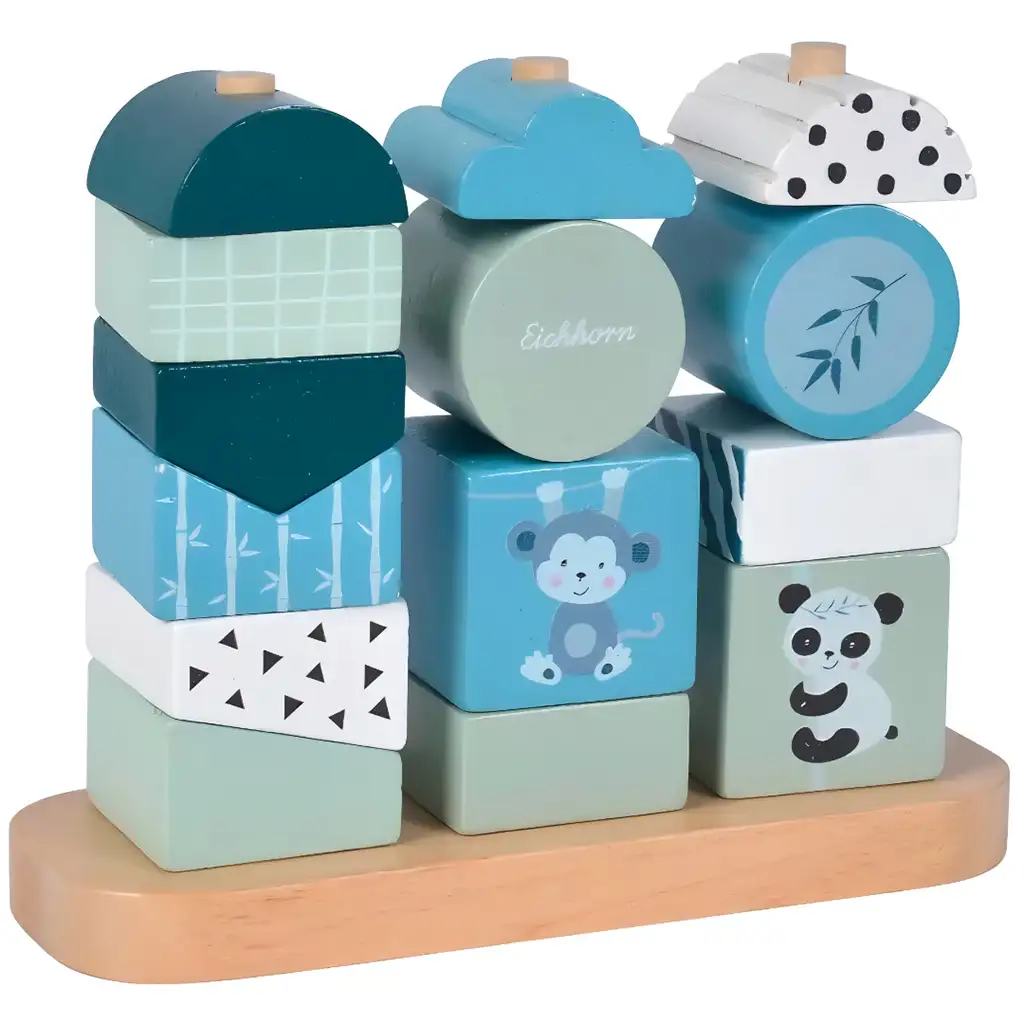 Eichorn: Holz-Jungen-Steckspiel kép 2