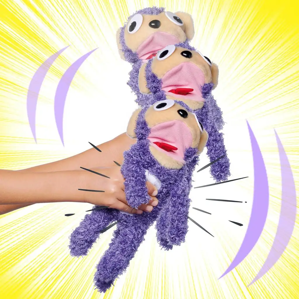 ScreamerZ: Sikítozó majom plüssfigura 30 cm - Simba Toys kép 5